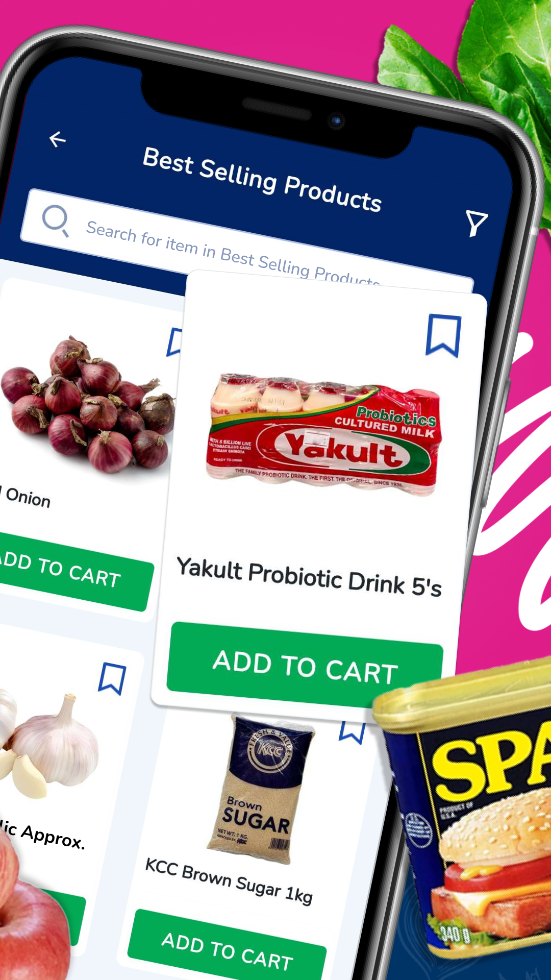 Shop Suki mobile app home screen - view 2